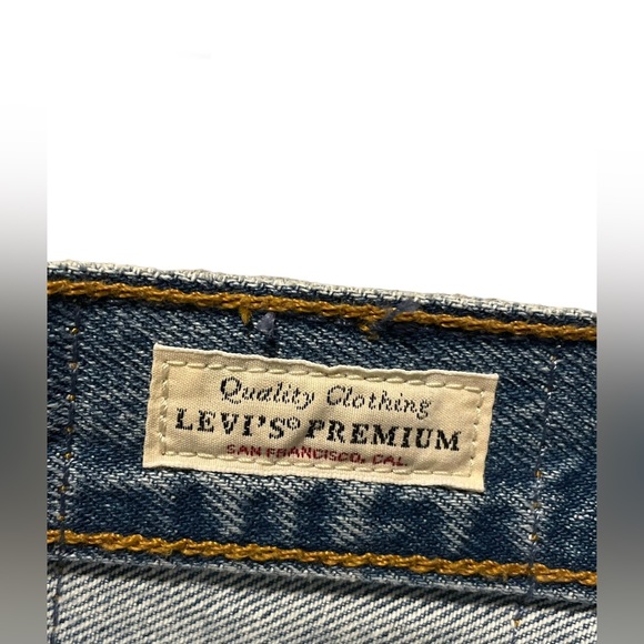 NWT LEVIS PREMIUM 501 ripped skinny jeans - Picture 8 of 10